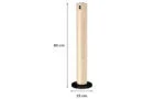 ❄️ Turmventilator Holzoptik 45W leise 46dB Timer Fernbedienung 8std Timer LED 𖣘 – Bild 2