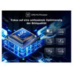 TCL 55T8C 55 Zoll QLED 4K Ultra HDR 144Hz Gaming QLED UHD Google TV Netflix Prim – Bild 6