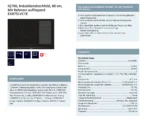 Siemens EX875LVC1E Induktionskochfeld, Glaskeramik, Facetten-Design, Autark 80cm – Bild 3