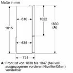 Bosch KFN96VPEA Multi Door Kühl-Gefrierkombination NoFrost605L Edelstahl Serie 4 – Bild 19