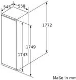 Bosch GIN81ACE0 Serie 6Einbau Gefrierschrank NoFrost 212L BigBox SuperGefrieren – Bild 5
