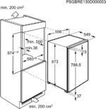AEG TAB6L88EF Einbau Gefrierschrank 98L LowFrost Festtür Touch E Weiß 88cm – Bild 11