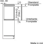 Siemens GI11VAFE0 iQ500 Einbaugefrierschrank 72L LowFrost SuperGefrieren EEK E – Bild 7