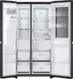 LG GSXE91EVAD Side-by-Side Kühlschrank und Gefrierfach 628L, Essence Matte Black – Bild 4