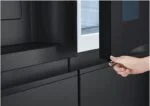 LG GSXE90EVDD Side-by-Side Kühlschrank NoFrost WiFi Essence Black Steel LG ThinQ – Bild 6