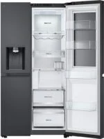 LG GSXE90EVDD Side-by-Side Kühlschrank NoFrost WiFi Essence Black Steel LG ThinQ – Bild 9