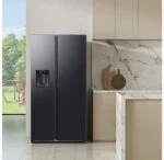 Samsung RS80F66KBFEF Side-by-Side Kühl-Gefrierkombination NoFrost Schwarz – Bild 5