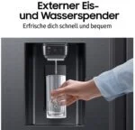 Samsung RS80F66KBFEF Side-by-Side Kühl-Gefrierkombination NoFrost Schwarz – Bild 22