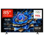 TCL 85T69C 85 Zoll QLED 4K HDR UHD Fernseher, Smart Google TV Dolby Vision Atmos
