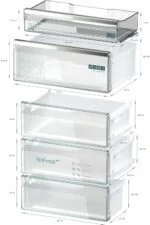 Siemens - KG49N4XAF - iQ500 Stand Kühl-Gefrierkombination NoFrost MultiAirflow – Bild 14