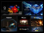 TCL 85T69C 85 Zoll QLED 4K HDR UHD Fernseher, Smart Google TV Dolby Vision Atmos – Bild 4