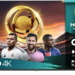 Hisense 58 Zoll (147cm) 4K QLED UHD Smart TV Fernseher 🌟LCD-TV 58E77Q, Apple KI