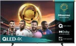 Hisense 58 Zoll (147cm) 4K QLED UHD Smart TV Fernseher 🌟LCD-TV 58E77Q, Apple KI