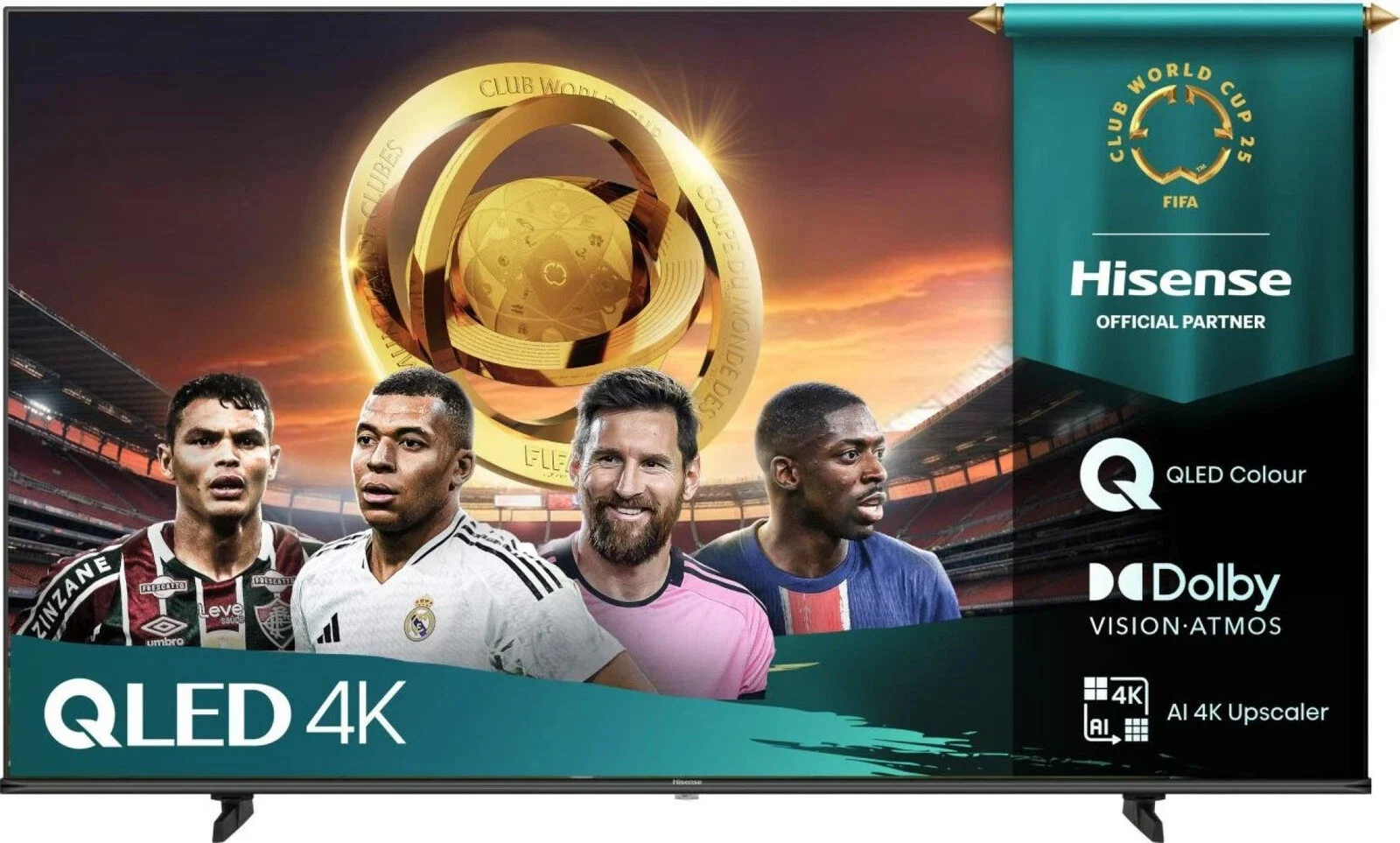 Hisense 58 Zoll (147cm) 4K QLED UHD Smart TV Fernseher 🌟LCD-TV 58E77Q, Apple KI Hisense 58 Zoll (147cm) 4K QLED UHD Smart TV Fernseher 🌟LCD-TV 58E77Q, Apple KI – Bild 1