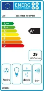 AEG CCE84779CB Induktionskochfeld mit Dunstabzug 83cm FlexBridge WLAN Schwarz – Bild 9