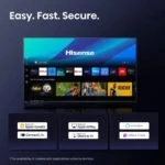 Hisense 58 Zoll (147cm) 4K QLED UHD Smart TV Fernseher 🌟LCD-TV 58E77Q, Apple KI – Bild 11