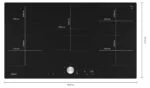 NEFF T69PTX4L0 N90 Induktionskochfeld 90cm FlexInduction TwistPad WLAN 5 Zone – Bild 13