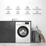TCL 6kg Waschmaschine, Slim, BLDC, Auto⚡Gewichtserkennung Bakterien-Eliminierung – Bild 3