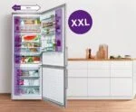 Bosch KGN86AIDR Kühl-Gefrierkombi 631l NoFrost Edelstahl XXL 186x86cm D – Bild 6