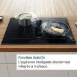 Bosch PVQ811H26E Serie 6, Smartes Induktionskochfeld mit Dunstabzug 80 cm, Rahme – Bild 3