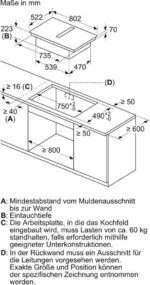 Siemens ED811HQ26E Induktionskochfeld mit Dunstabzug 80cm HomeMuldenlüf Connect – Bild 23