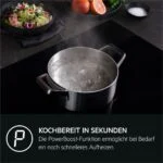 AEG TI64IB1BIZ 60cm Induktionskochfeld SaphirMatt SenseBoil Bridge Schwarzes Top – Bild 9