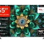 TCL 65Q6C 65 Zoll 4K UHD QLED Mini LED Smart TV Google TV 144Hz🌟Dolby Onkyo 2.1