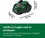 Bosch VISIMOW18V-100 SOLO Mähroboter 18V ohne Akku No Border Wire Smart Vision – Bild 2