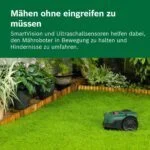 Bosch VISIMOW18V-100 SOLO Mähroboter 18V ohne Akku No Border Wire Smart Vision – Bild 5