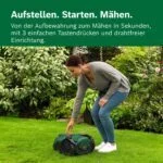 Bosch VISIMOW18V-100 SOLO Mähroboter 18V ohne Akku No Border Wire Smart Vision – Bild 6