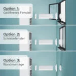 9000 BTU Mobile Klimaanlage, 4in1 Kühlen Heizen, App Steuer, EEK A, Schlauch Set – Bild 4