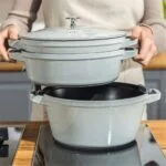 Zwilling La Cocotte Kochtopfset 3-teilig Gusseisen Set Schmortopf Bräter Pfanne – Bild 3
