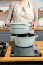 Zwilling La Cocotte Kochtopfset 3-teilig Gusseisen Set Schmortopf Bräter Pfanne – Bild 15