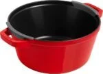 Staub La Cocotte Gusseisen Bräter 24cm 3-tlg Kirschrot Schmortopf Induktion Topf – Bild 6
