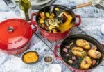Staub La Cocotte Gusseisen Bräter 24cm 3-tlg Kirschrot Schmortopf Induktion Topf – Bild 10