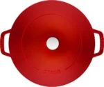 Staub La Cocotte Gusseisen Bräter 24cm 3-tlg Kirschrot Schmortopf Induktion Topf – Bild 15