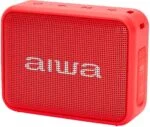 Aiwa BS-200 Roter Bluetooth Lautsprecher – Kompakt, kabellos & leistungsstark