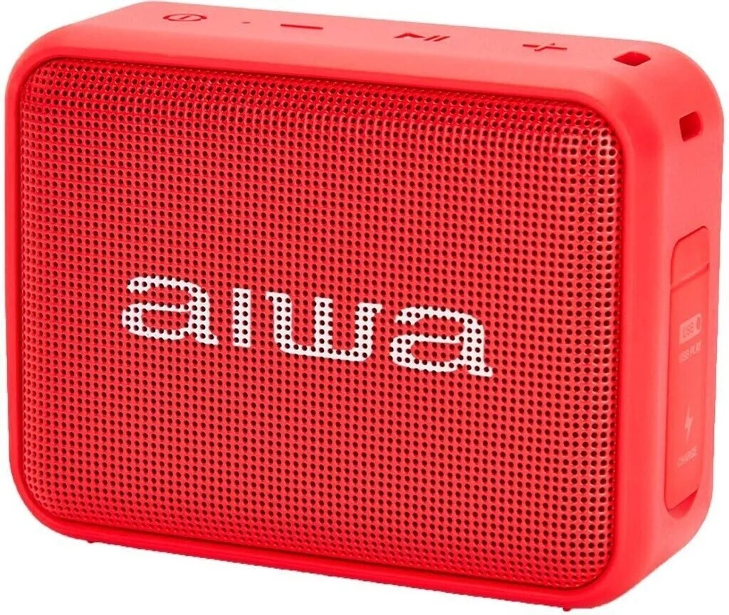 Aiwa BS-200 Roter Bluetooth Lautsprecher – Kompakt, kabellos & leistungsstark Aiwa BS-200 Roter Bluetooth Lautsprecher – Kompakt, kabellos & leistungsstark – Bild 1