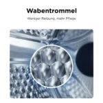 TCL 6 kg Waschmaschine,  EEK A 🌟 BLDC-Motor, Dampfwasch, Kindersicherung, 15Min – Bild 8