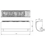 LG 12000BTU Split-Klimaanlage Libero Smart  3,5kW WLAN R32 A++/A+ mit Montagekit – Bild 4