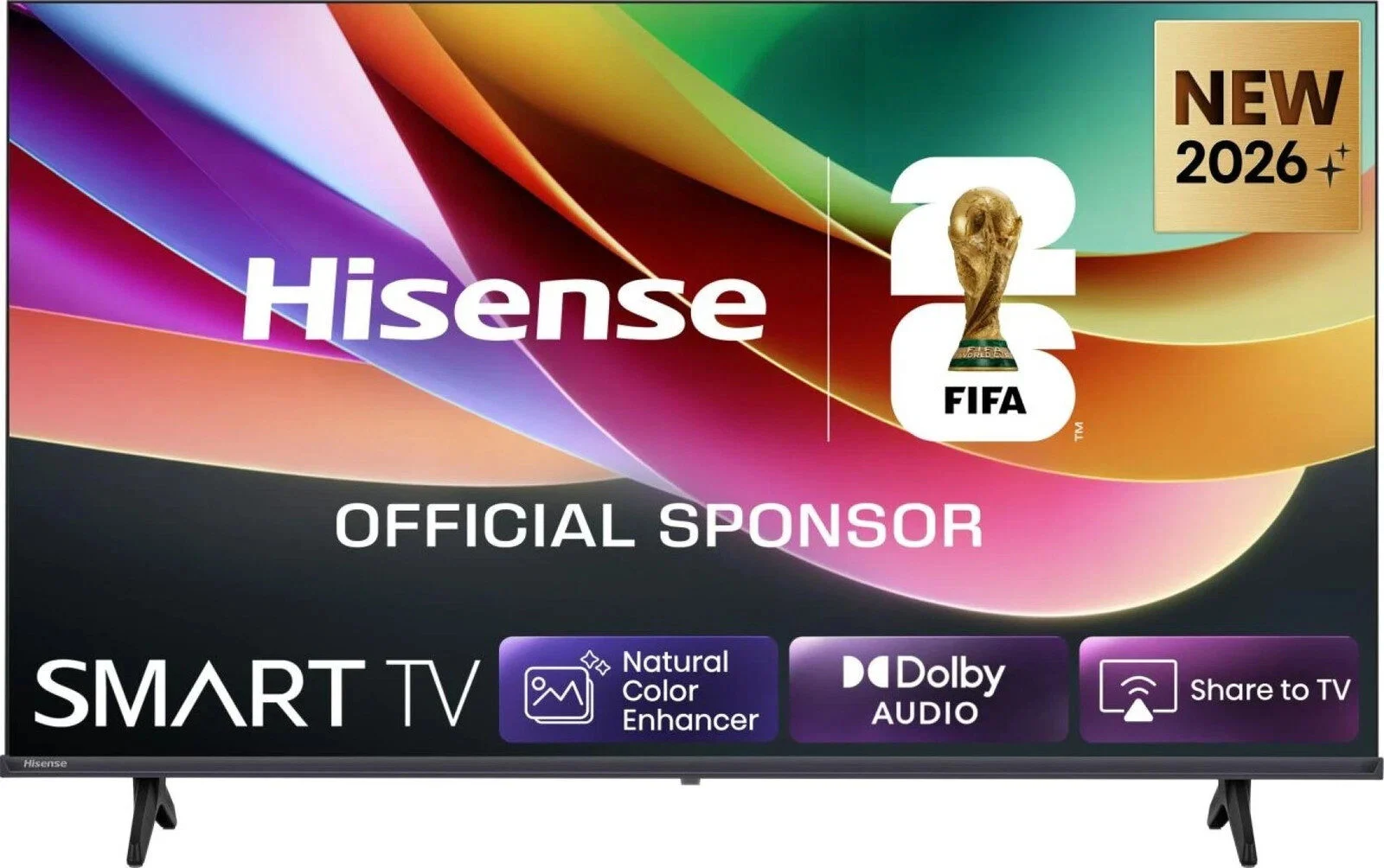 Hisense 40 Zoll Fernseher Full HD Smart TV, WLAN, AirPlay2 2, DVB-T/T2/S, 40A49S Hisense 40 Zoll Fernseher Full HD Smart TV, WLAN, AirPlay2 2, DVB-T/T2/S, 40A49S – Bild 1