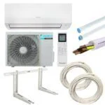 Daikin Sensira Split-Klimaanlage 9000 BTU 2,5kW Inverter R32 WLAN A++ Montageset – Bild 2