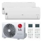 LG 2x12000 BTU Libero Smart Dual Split-Klimaanlage WLAN Inverter R32 A++ Heizen – Bild 2