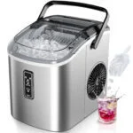 🧊Eiswürfelmaschine, klein, 9 Würfel in 6 Min bereit, 12kg/Tag, selbstreinigend