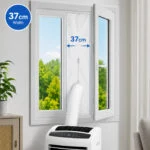 Fensterabdichtung 4 meter für mobile Klimaanlage Abluftschlauch Fensteradapter