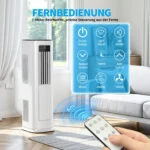 12000 BTU Mobile Klimaanlage 3,52kW, 4in1, EEK A🌟, 24 Timer, Fernbedienung,R290 – Bild 5