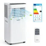 Mobile Klimaanlage 7000 BTU, 3in1 Klimagerät, 25 m², EEK A,  Fernbedienung,Timer – Bild 3