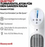 Turmventilator Honeywell QuietSet Oszillierend Ventilator Turm Stand hoch leise – Bild 5