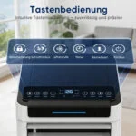 7000BTU Mobiles Klimagerät, 2,0 kW 3-in-1-Klimaanlage, bis 28m², leise, Schlafen – Bild 8