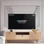 Blaupunkt 75 Zoll Mini LED TV 4K UHD Google TV Dolby Atmos HDMI🌟Smart Fernseher – Bild 5